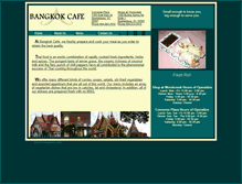 Tablet Screenshot of bangkokcafesc.com